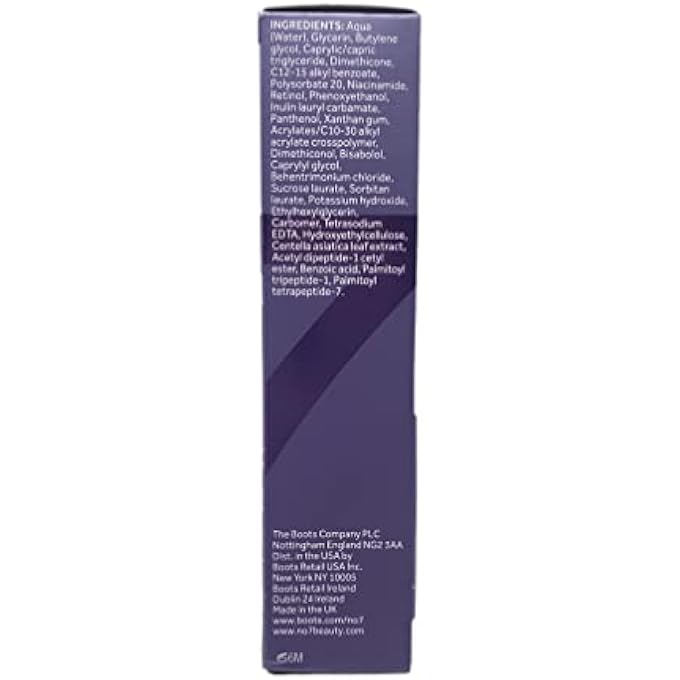 STRBOXONG NO7 PURE RETINOL SKINCARE BUNDLE - CONTAINS PURE RETINOL NIGHT REPAIR CREAM (1.69 FL OZ), AND 1% RETINOL NIGHT CONCENTRATE (1 FL OZ) PURE RETINOL BEAUTY SET - Image 3